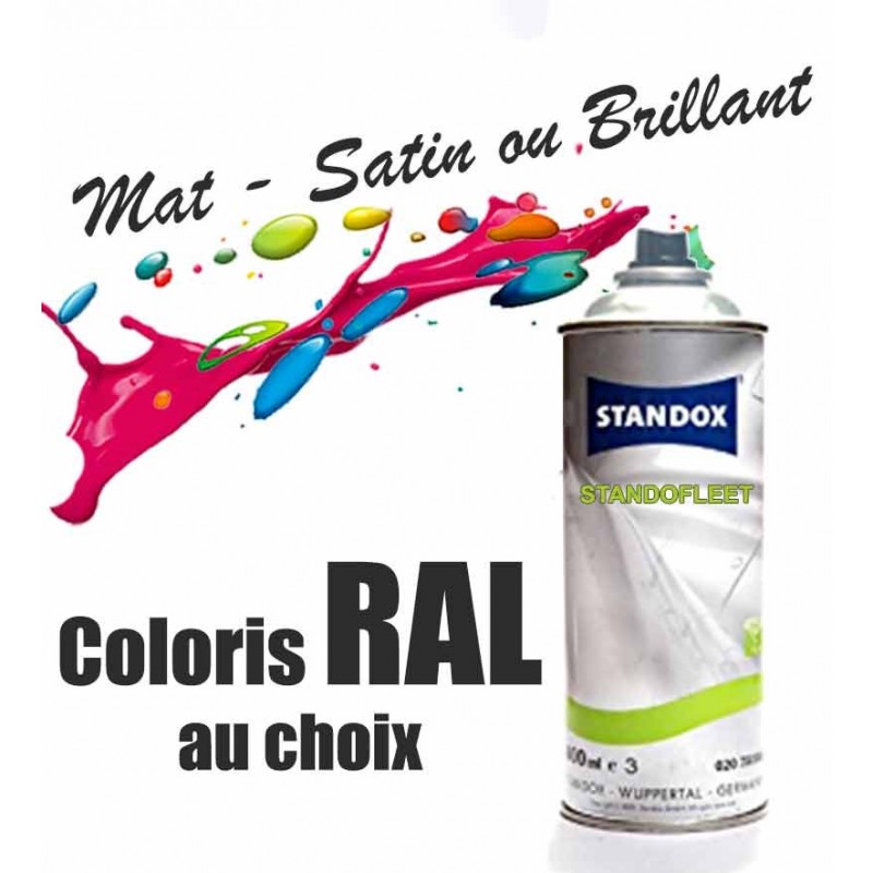 Peinture Ral 1k (brillant direct en aérosol 400ml) - Standox - 1