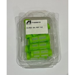 Filtres vert 280 maille 60µ pour WS200 (sachet de 10pcs) - Iwata - 1