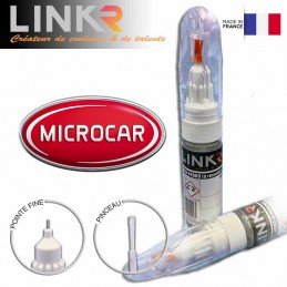 Stylo retouche peinture Microcars (20ml double applicateur) - LinkR - 1