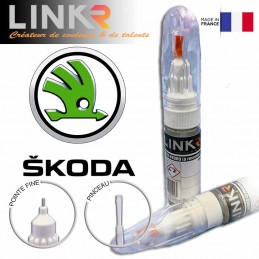 Stylo retouche peinture Skoda (20ml double applicateur) - LinkR - 1