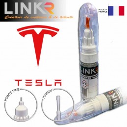 Stylo retouche peinture Tesla (20ml double applicateur) - LinkR - 1