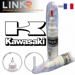 Stylo retouche peinture Kawasaki (20ml double applicateur) - LinkR - 1