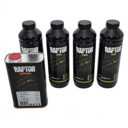 Kit 4 bouteilles Raptor (4x 750ml avec durcisseur) - Upol RLWS4/RLBS4 676