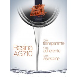 Résine Transparente solvantée AG710 crystal (Bidon 1L) - Custom creative AG710-1 C6 792