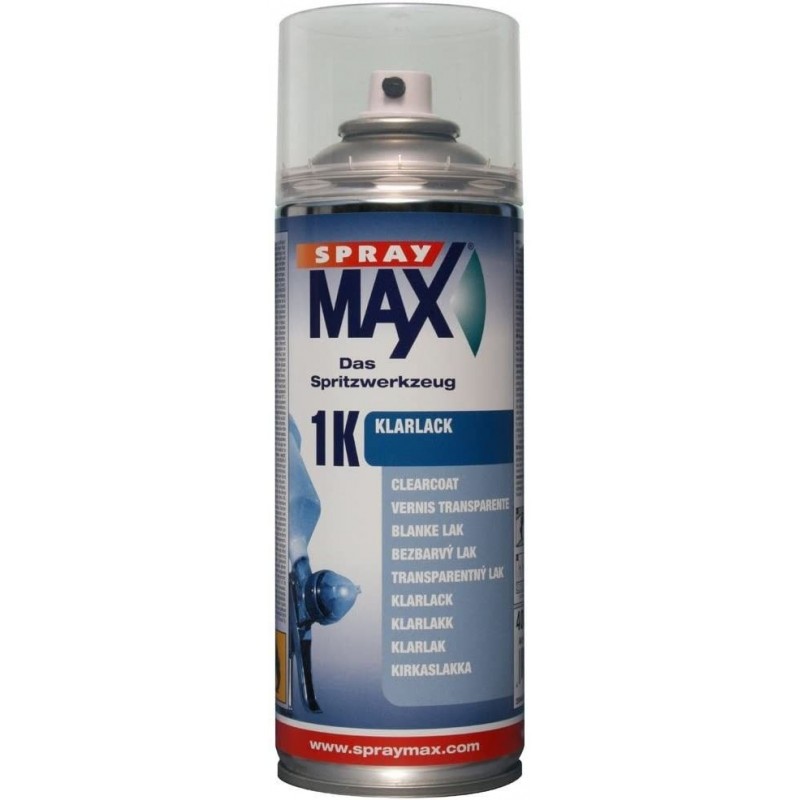 Vernis brillant 1k (aérosol 400ml) - Spraymax - 1
