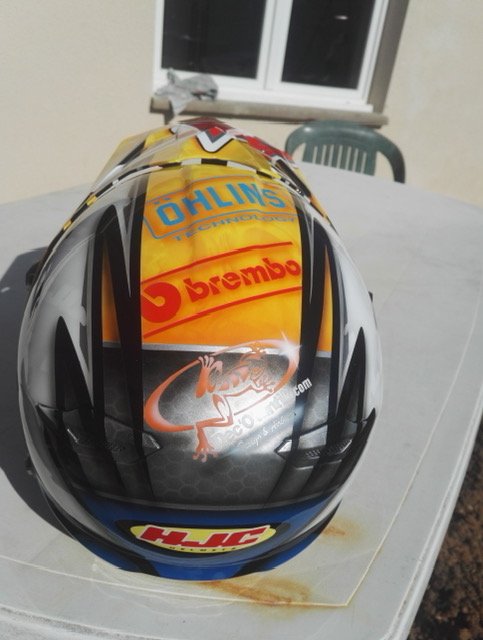 peinture perso casque